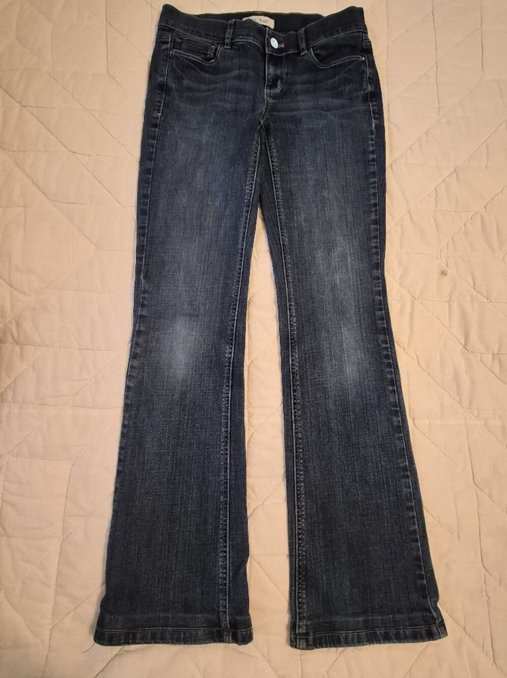 WHBM Embroidered Bootcut/Flare Jeans- Size 2